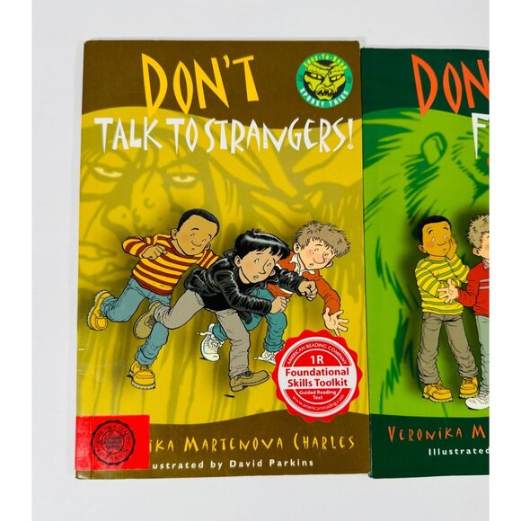 Easy to Read Spooky Tales Dont Talk To Strangers! Dont Forget! Dont Open The Doo - Picture 3 of 8